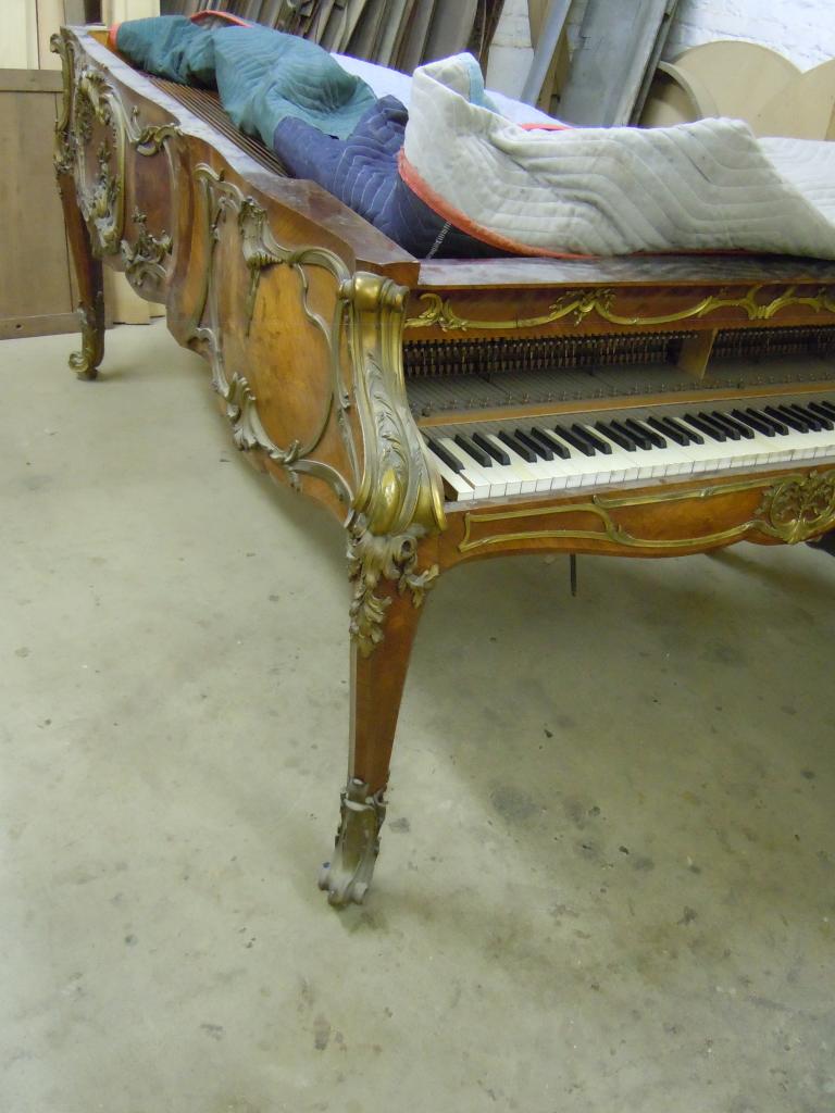 1 Restauration d'un piano Erard en palissandre